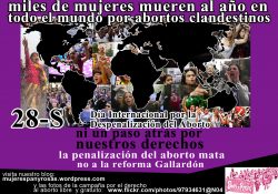 28 de Septiembre: Día Internacional por la Despenalización del Aborto