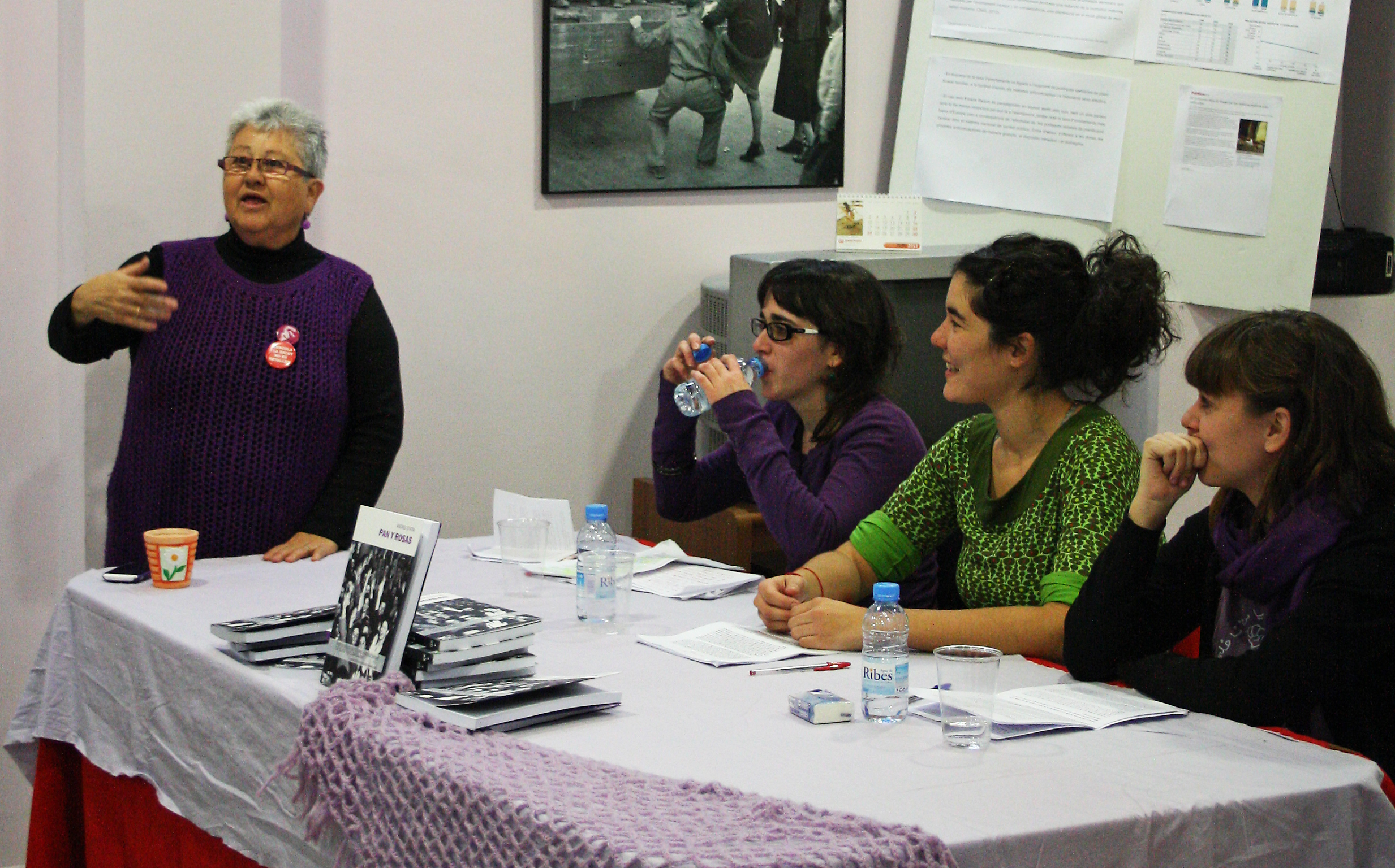 María Moreno, obrera textil del Casal de la Dona