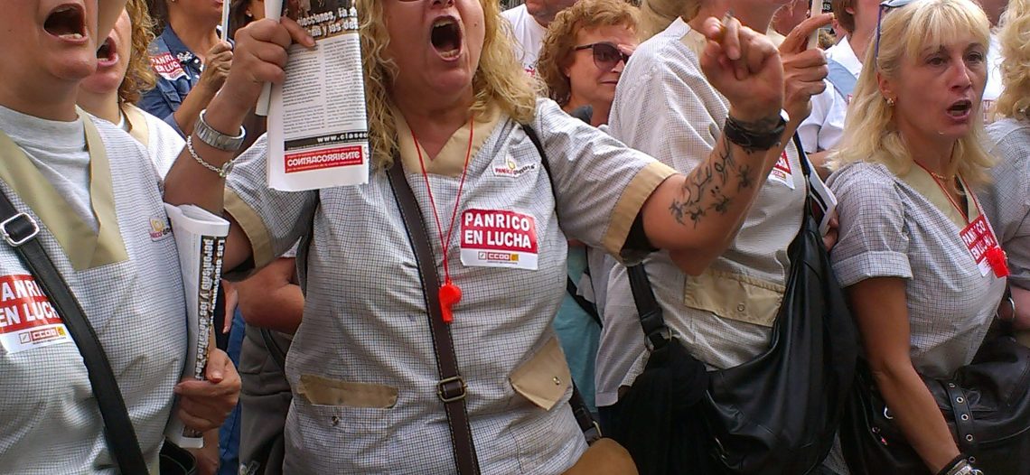 VOCES DE LAS MUJERES DE PANRICO… A dos meses de huelga