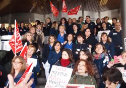 Las trabajadoras de limpieza del Ramón y Cajal en lucha