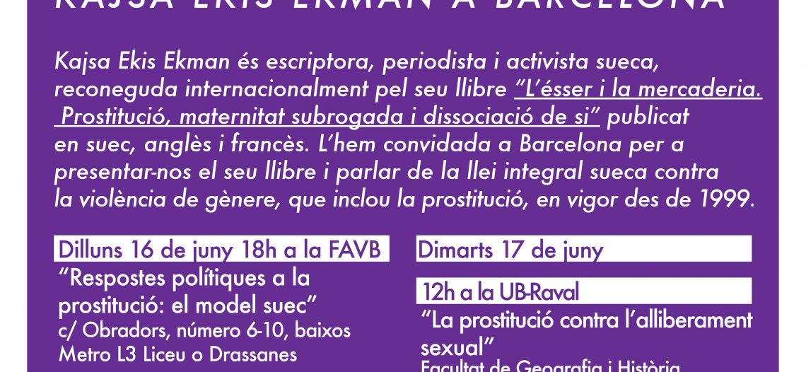 Prostitución y Mercantilización de las Mujeres