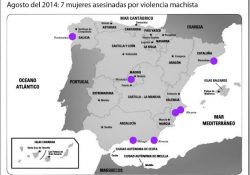 40  (y más) mujeres asesinadas por violencia machista.*