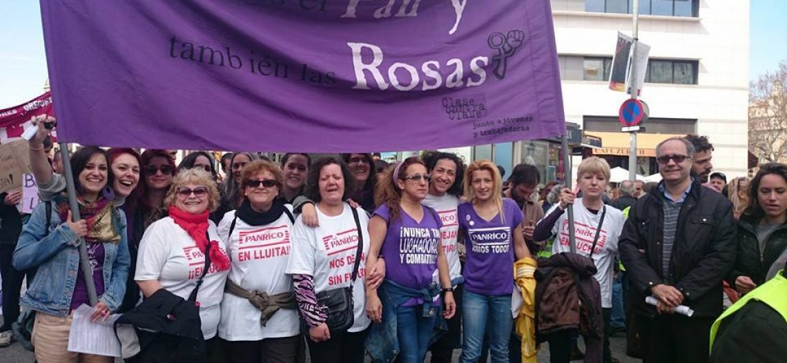 Miles de mujeres tomaron las calles en el Estado español