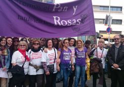 Miles de mujeres tomaron las calles en el Estado español