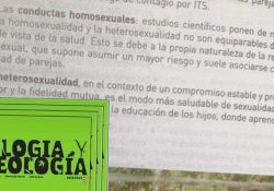 Polémica en las redes sociales por contenido homófobo en un libro escolar