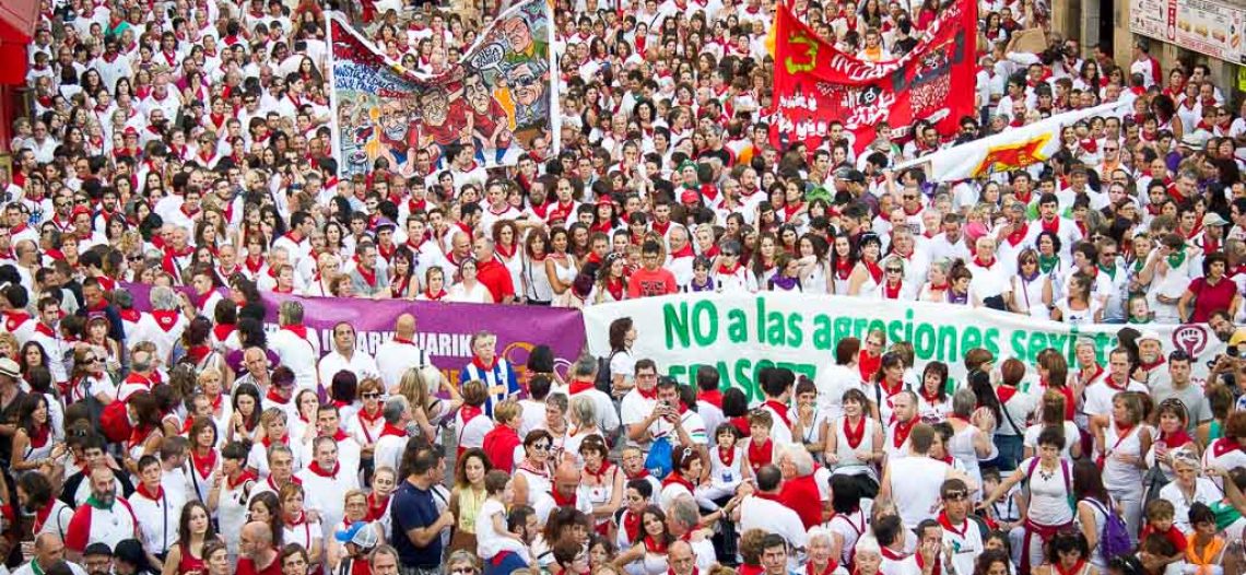 Grave agresión sexual en San Fermín denunciada por colectivos feministas