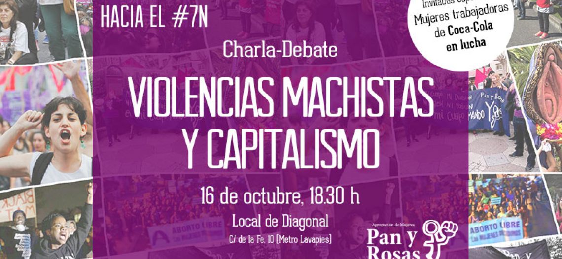 Charla-Debate en Madrid: Violencias machistas y capitalismo