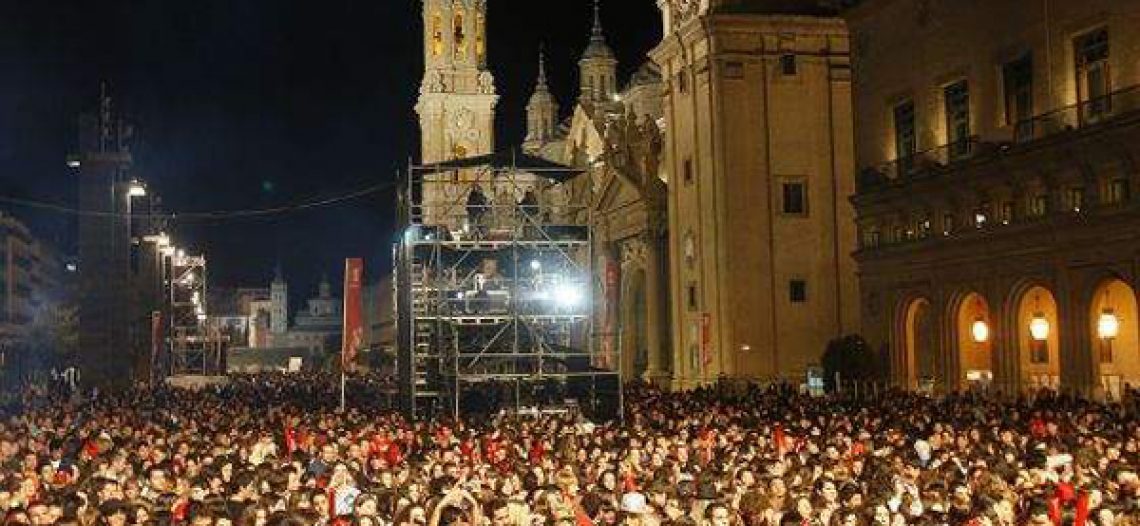 La cara mas amarga de las fiestas del Pilar en Zaragoza