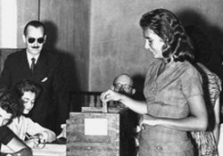A 64 años de que las mujeres argentinas votasen por primera vez