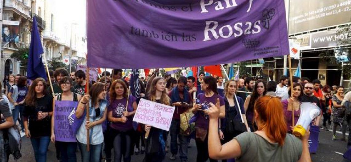 Pan y Rosas presente el 7N contra todas las violencias machistas