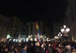 Concentración en Barcelona contra la LGTBIfobia y el bullying
