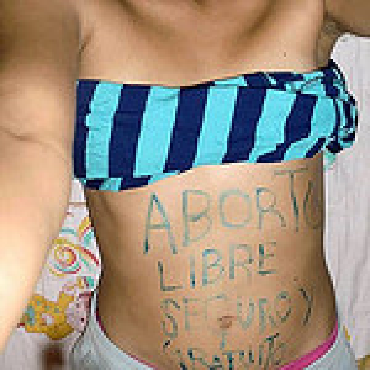 Campaña por el derecho al aborto libre, seguro y gratuito