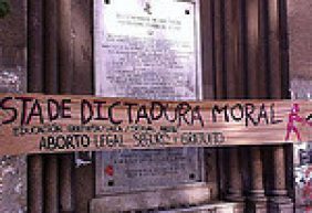 Campaña por el derecho al aborto libre, seguro y gratuito