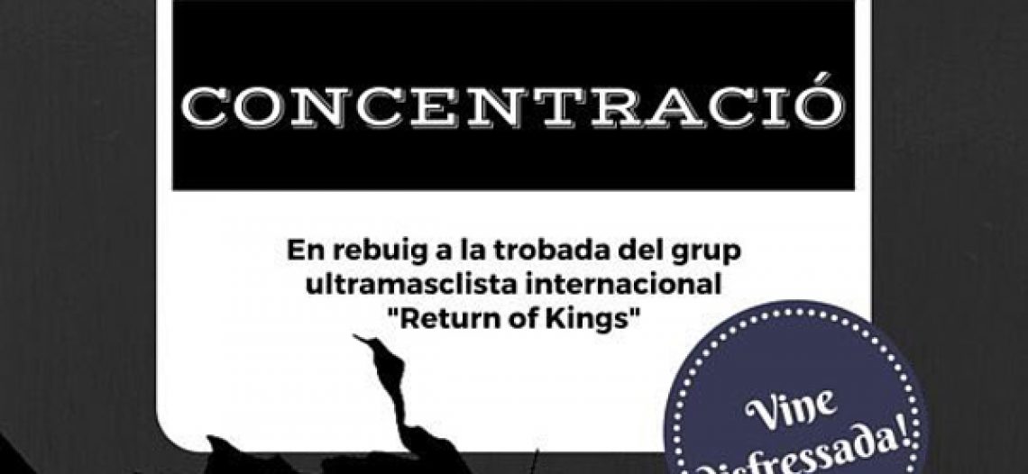 Encuentro de “hombres neomachistas” en Barcelona y 160 ciudades del mundo