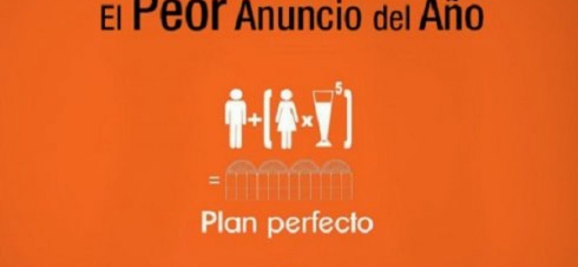 El premio de FACUA para el peor anuncio machista del 2015