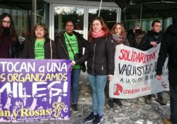 Las Kellys se solidarizan con las trabajadoras de limpieza en huelga de la Ciutat de la Justícia