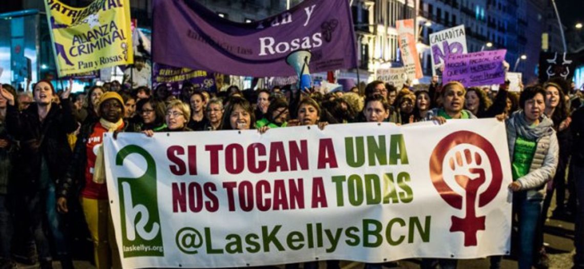 [Video] Pan y Rosas junto a Las Kellys en un histórico 8M