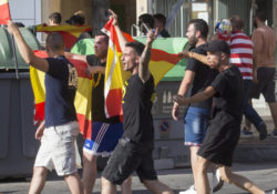 Neonazis atacan el Orgullo LGBTI en Murcia escoltados por la policía