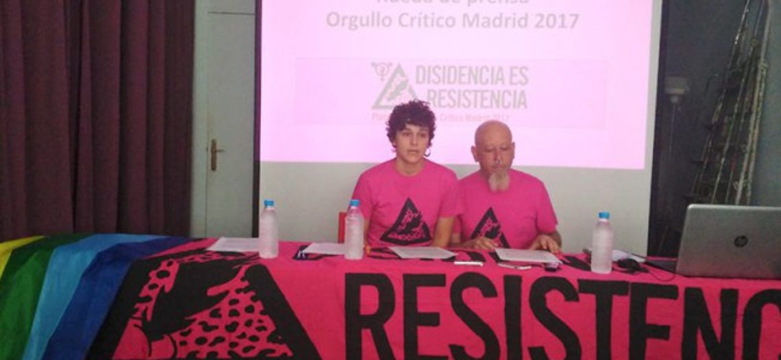 Orgullo Crítico: “nuestros derechos no son mercancía en manos del capitalismo rosa”