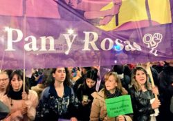 25N en Madrid, la noche de las mujeres en lucha