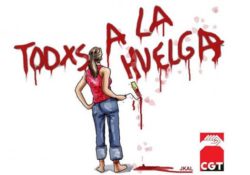 ¡A la huelga compañeras! CGT convoca huelga general el 8M