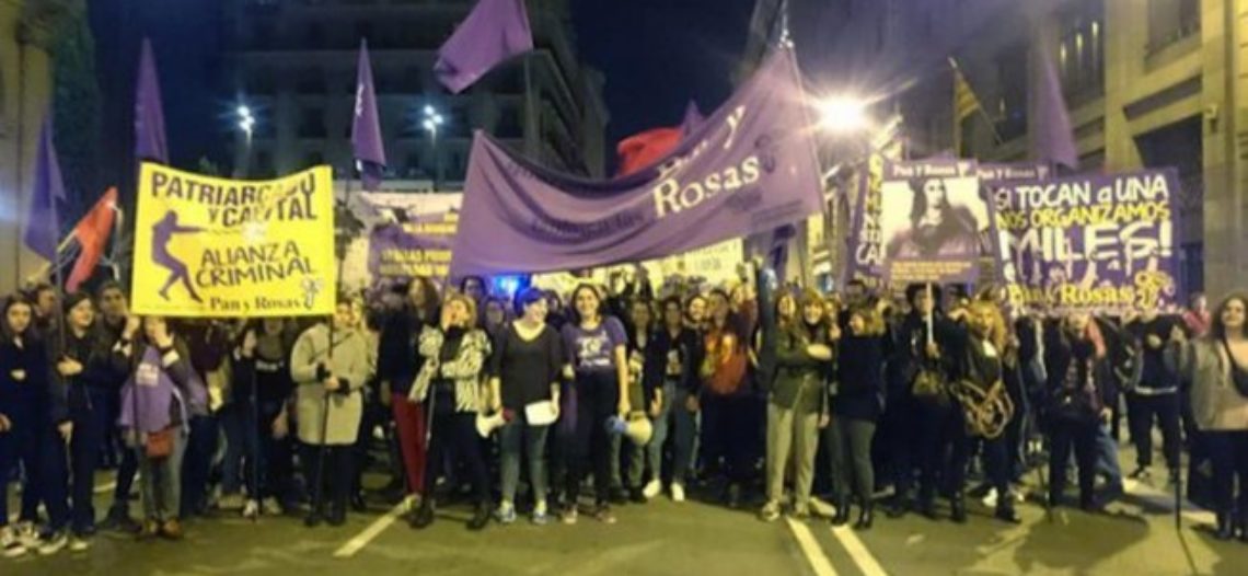 Pan y Rosas se prepara en Madrid hacia el 8M