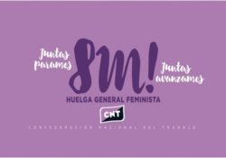 CNT convocará huelga general feminista de 24 horas el 8 de marzo