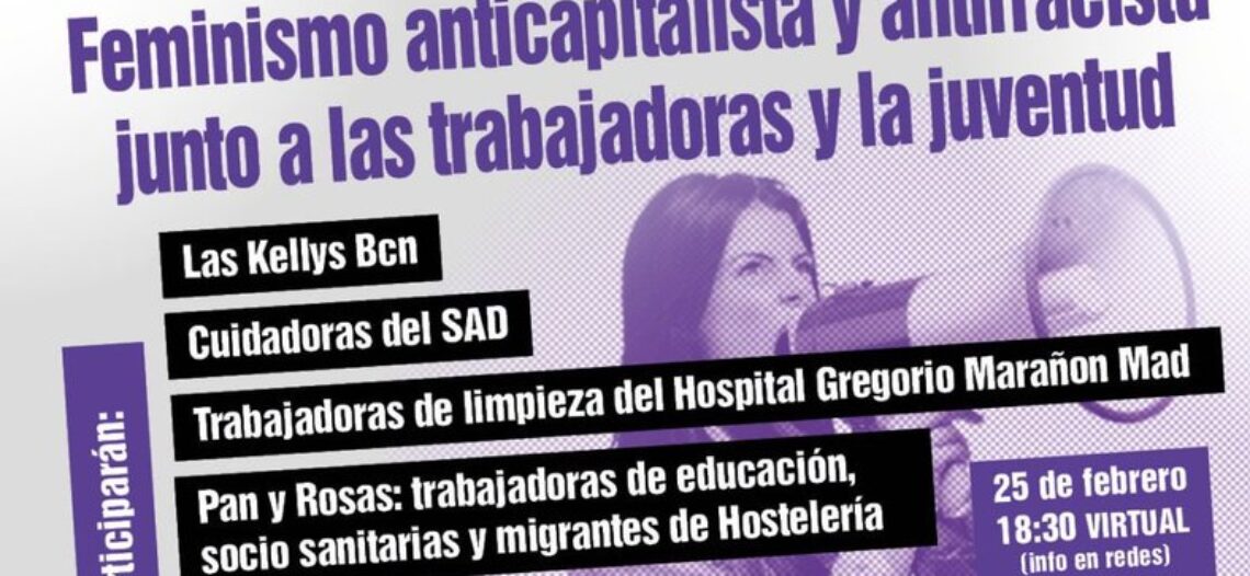 Xerrada | “Feminisme anticapitalista i antiracista” amb Pan y Rosas