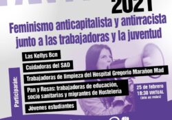 Xerrada | “Feminisme anticapitalista i antiracista” amb Pan y Rosas