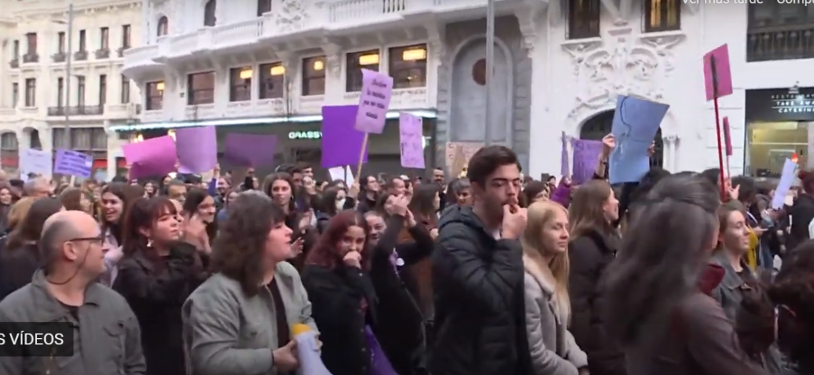 Diversas organizaciones feministas denuncian las prohibiciones del 8M en Madrid