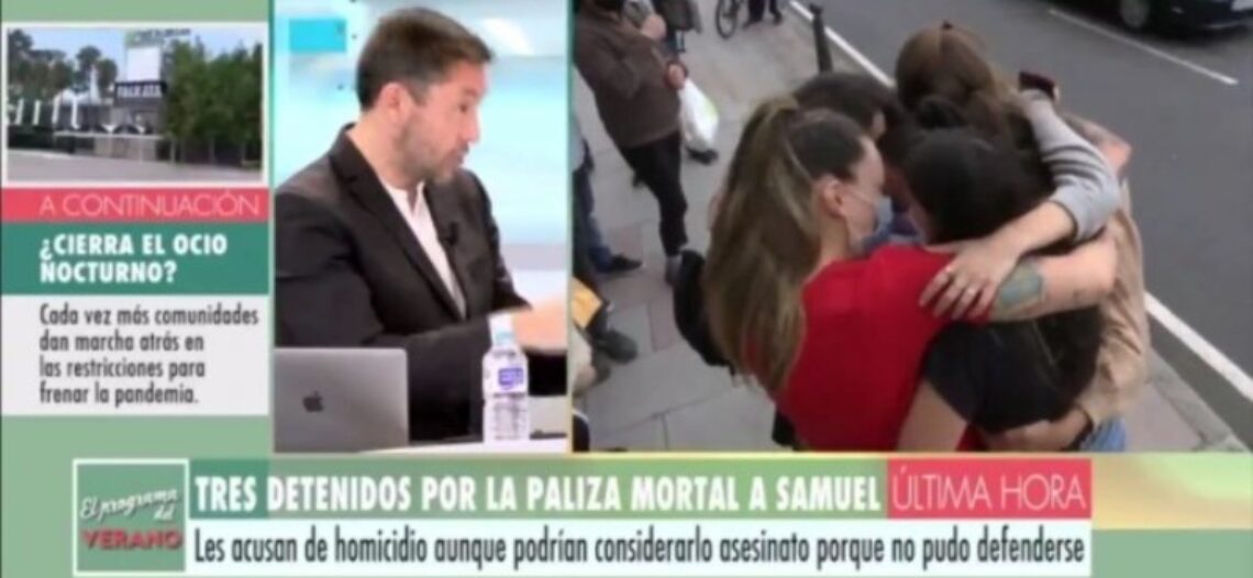 Ana Rosa Quintana despide a Javier Ruíz por un alegato contra el asesinato homófobo de Samuel