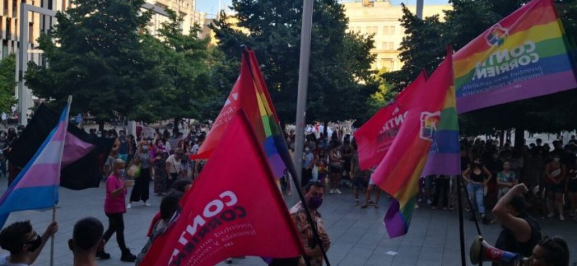 Zaragoza: a las calles contra la LGTBIfobia y la represión del gobierno